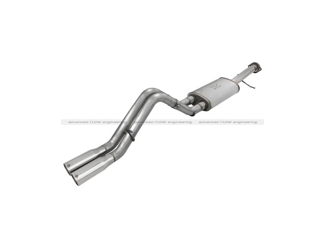 aFe POWER MACH Force XP Cat-Back Exhaust w/ Polished Tips, 3" (2007-2008 H2) - Click Image to Close