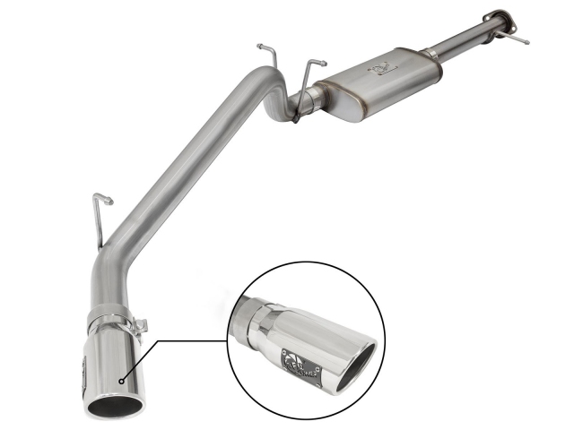 aFe POWER MACH Force XP Cat-Back Exhaust w/ Polished Tip (2015-2016 Colorado & Canyon 2.5L L4 & 3.6L V6)