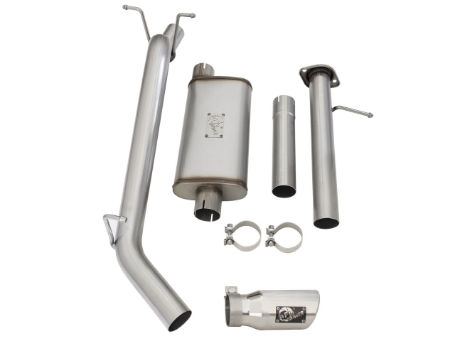 aFe POWER MACH Force XP Cat-Back Exhaust w/ Polished Tip (2015-2016 Colorado & Canyon 2.5L L4 & 3.6L V6) - Click Image to Close
