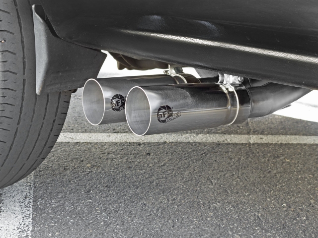 aFe POWER REBEL SERIES Cat-Back Exhaust w/ Polished Tips (2009-2016 Silverado & Sierra 1500 4.3L V6, 4.8L & 5.3L V8)