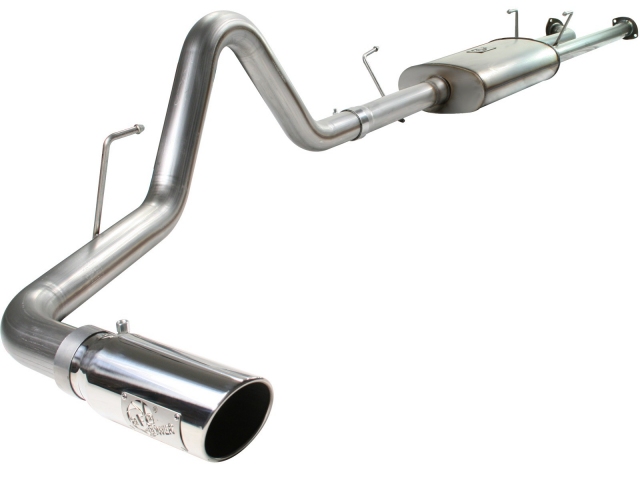 aFe POWER MACH Force XP Cat-Back Exhaust w/ Polished Tip (2007-2009 Tundra 5.7L V8) - Click Image to Close