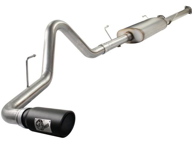 aFe POWER MACH Force XP Cat-Back Exhaust w/ Black Tip (2010-2016 Tundra 5.7L V8) - Click Image to Close