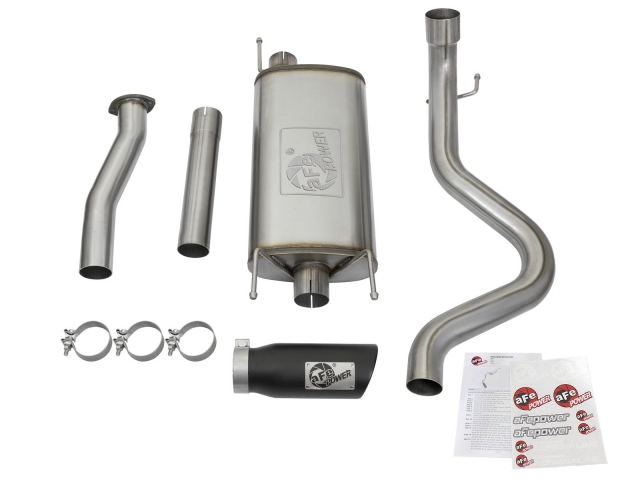 aFe POWER MACH Force XP Cat-Back Exhaust w/ Black Tip (2016 Tacoma 3.5L V6)