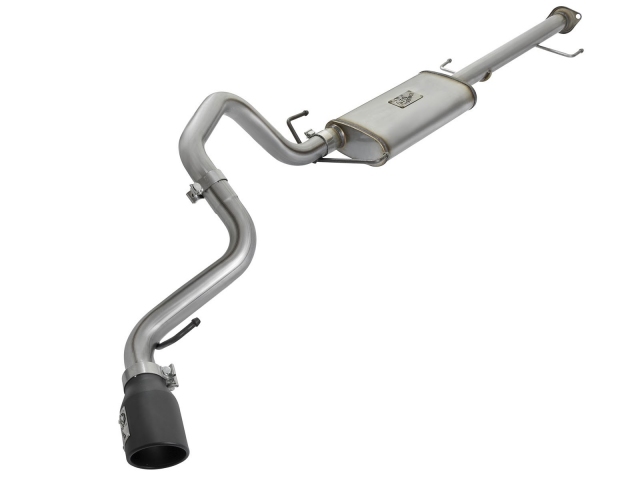 aFe POWER MACH Force XP Cat-Back Exhaust w/ Black Tip (2007-2014 FJ Cruiser) - Click Image to Close