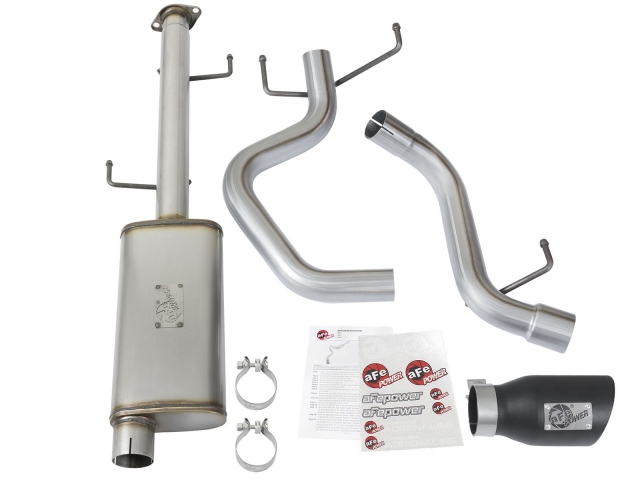 aFe POWER MACH Force XP Cat-Back Exhaust w/ Black Tip (2007-2014 FJ Cruiser) - Click Image to Close