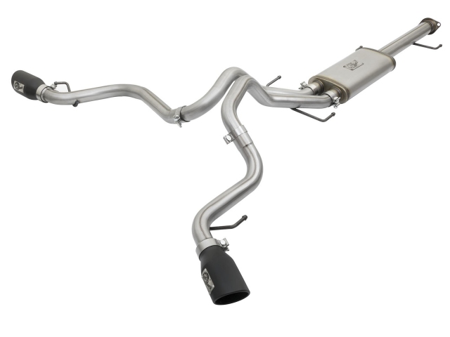 aFe POWER MACH Force XP Cat-Back Exhaust w/ Black Tips (2007-2014 FJ Cruiser) - Click Image to Close