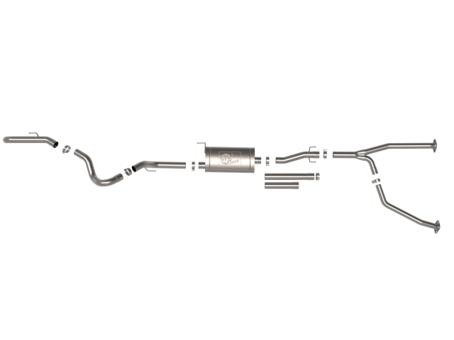 aFe POWER APOLLO GT SERIES Hi-Tuck Cat-Back Exhaust, 2-1/2"/3" (2022 Toyota Tundra 3.5T)