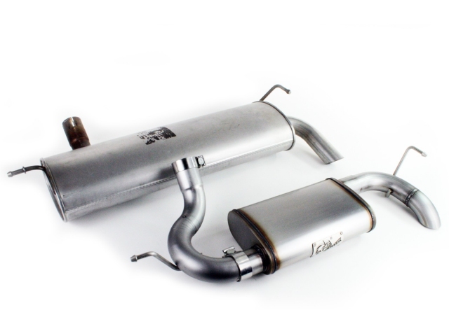 aFe POWER MACH Force XP Axle-Back Exhaust w/o Tip (2007-2016 Wrangler JK)