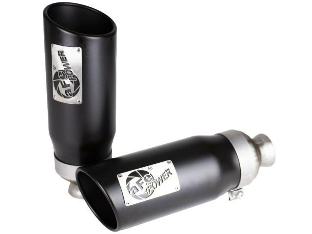 aFe POWER MACH Force-Xp 5" Stainless Steel Direct-Fit Exhaust Tip Set, Black (2019 RAM 1500 5.7L HEMI)