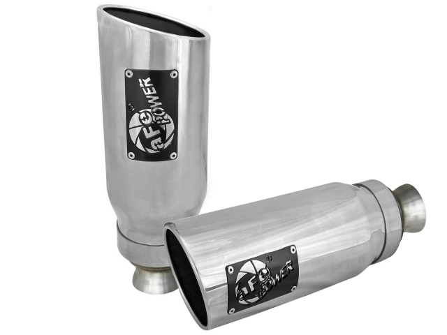 aFe POWER MACH Force-Xp 5" Stainless Steel Direct-Fit Exhaust Tip Set, Polished (2019 RAM 1500 5.7L HEMI)