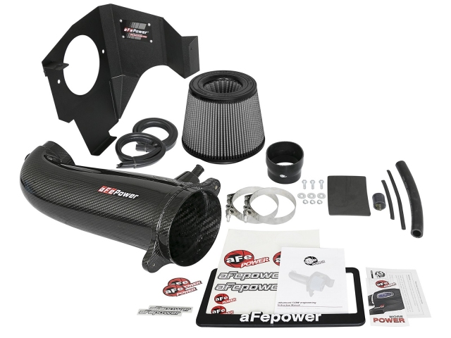 aFe POWER Magnum FORCE TRACK SERIES Cold Air Intake w/ PRO DRY S, Stage 2 - Click Image to Close