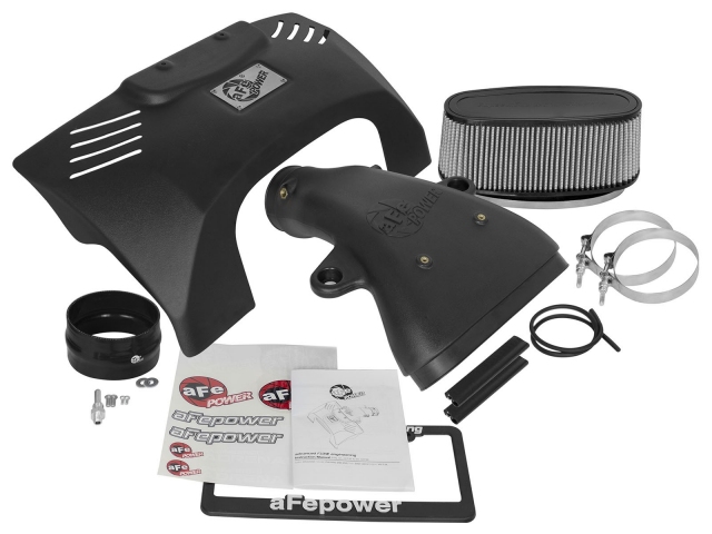 aFe POWER Magnum FORCE Cold Air Intake w/ PRO DRY S, Stage 2 (2006-2013 Corvette LS3 & Z06) - Click Image to Close