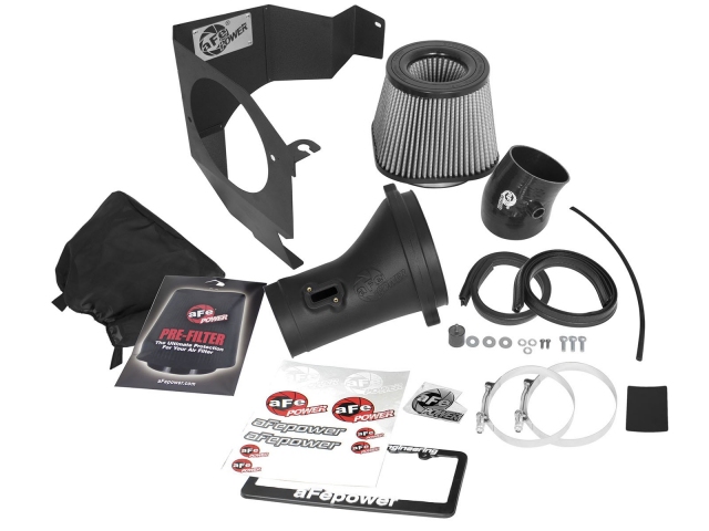 aFe POWER Magnum FORCE Cold Air Intake w/ PRO DRY S, Stage 2 (2015-2016 Challenger & Charger SRT Hellcat)