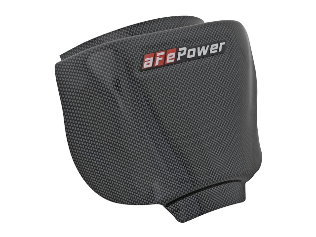 aFe POWER Magnum FORCE Cold Air Intake System Rain Shield, Carbon Fiber (2015-2019 Challenger & Charger SRT Hellcat)