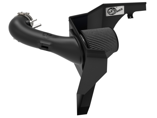 aFe POWER Magnum FORCE Cold Air Intake w/ PRO DRY S, Stage 2 (2015-2017 Mustang GT)
