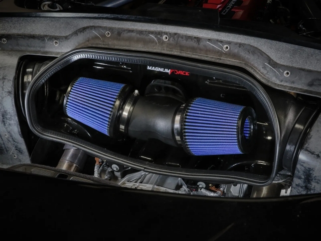 aFe POWER MAGNUM FORCE Stage-2 Cold Air Intake w/ PRO 5 R (2020-2023 Chevrolet Corvette 6.2L LT2 V8) - Click Image to Close