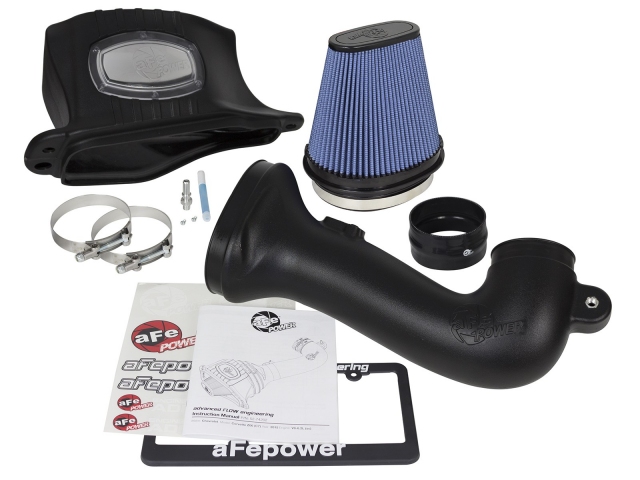 aFe POWER Momentum Cold Air Intake System w/ Pro 5R Filter Media (2015-2019 Corvette Z06) - Click Image to Close