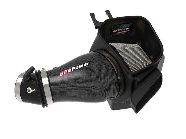 aFe POWER TRACK SERIES Carbon Fiber Cold Air Intake w/ PRO DRY S Filter (2021-2023 Dodge Durango SRT Hellcat & 2019-2021 Jeep Grand Cherokee Trackhawk)