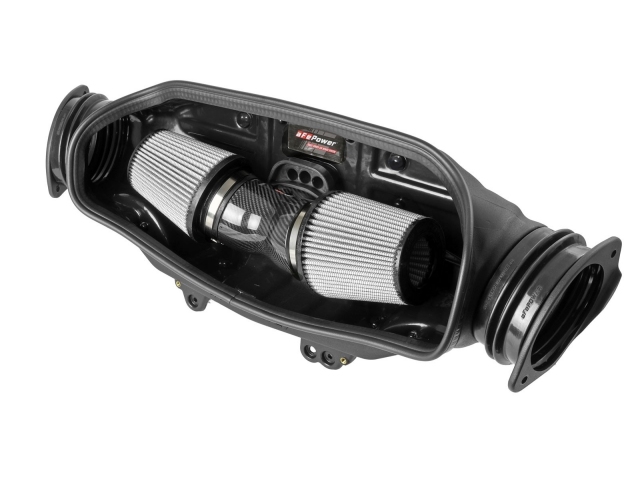 aFe POWER TRACK SERIES Cold Air Intake w/ Pro DRY S Filters, Carbon Fiber (2020-2021 Corvette Stingray)