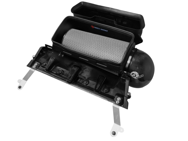 aFe POWER TRACK SERIES Carbon Fiber Cold Air Intake w/ PRO DRY S (2021-2023 RAM 1500 TRX) - Click Image to Close