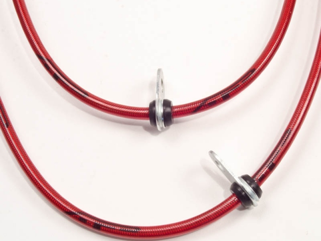 Agency Power Steel Braided Brake Lines, Rear (2010-2013 Camaro)