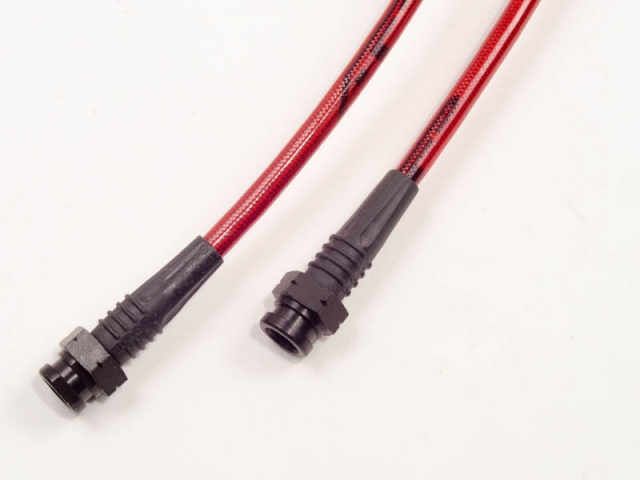 Agency Power Steel Braided Brake Lines, Rear (2010-2013 Camaro)