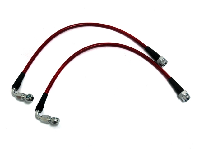 AGENCY POWER Steel Braided Brake Lines, Front (2004-2007 CTS-V)