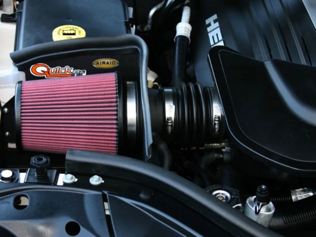 Airaid Cold Air Dam Performance Air Intake System [SYNTHAFLOW], Black (2005-2010 Jeep Grand Cherokee 5.7L HEMI) - Click Image to Close
