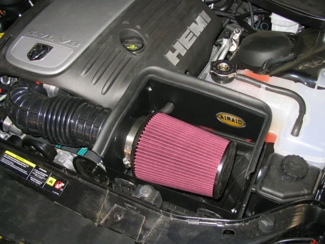 Airaid Performance Air Intake System [SYNTHAMAX], Black (2005-2008 Chrysler 300C, Dodge Magnum, Charger 5.7L HEMI & SRT-8)