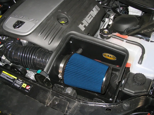 Airaid Performance Air Intake System [SYNTHAMAX], Black (2005-2008 Chrysler 300C, Dodge Magnum, Charger 5.7L HEMI & SRT-8)