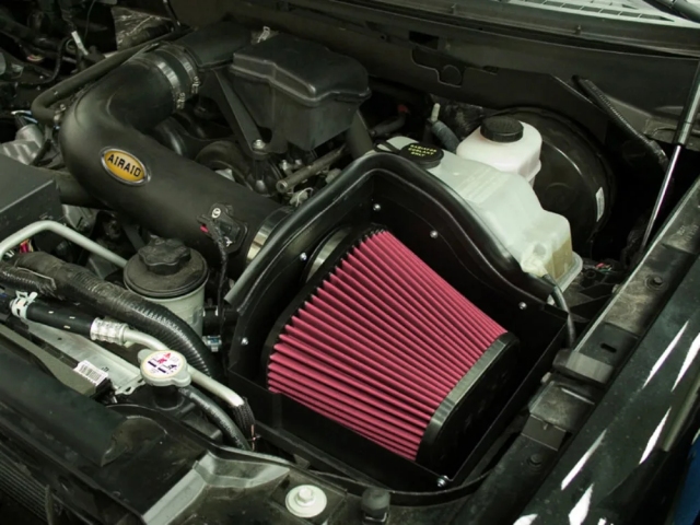 Airaid Cold Air Dam Performance Air Intake System [SYNTHAFLOW], Black (2009-2010 Ford F-150 5.4L MOD)