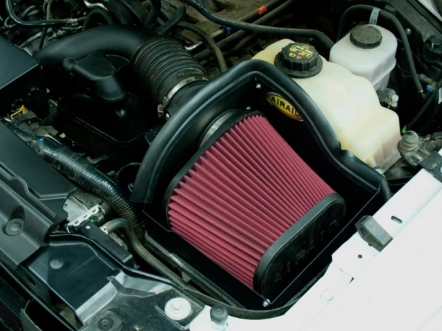Airaid Performance Air Intake System [SYNTHAFLOW], Black (2011-2014 F-150 3.5L EcoBoost & 5.0L COYOTE & 2010-2014 F-150 SVT Raptor 6.2L V8) - Click Image to Close