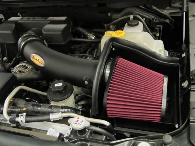 Airaid Cold Air Dam Performance Air Intake System [SYNTHAFLOW], Black (2010-2014 F-150 & SVT Raptor 6.2L V8)