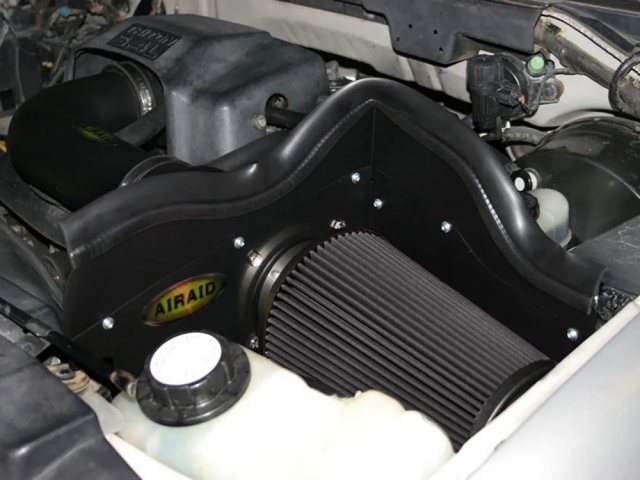 Airaid Cold Air Dam Performance Air Intake System [SYNTHAMAX], Black (1997-2004 Ford F-150 4.6L & 5.4L MOD)