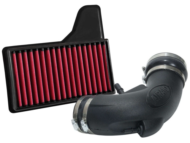 Airaid JR Air Intake System [SYNTHAMAX], Black (2018-2023 Ford Mustang GT & Mach 1) - Click Image to Close
