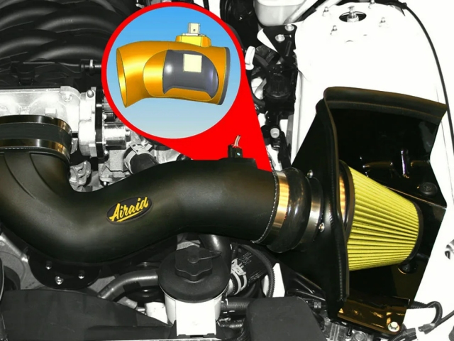 Airaid MXP Performance Air Intake System [SYNTHAMAX], Black (2005-2009 Ford Mustang GT)