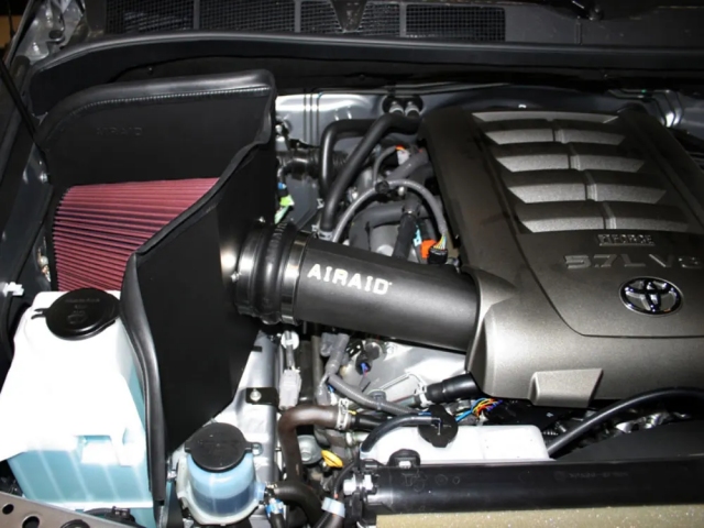 Airaid Cold Air Dam Performance Air Intake System [SYNTHAFLOW], Black (2007-2021 Toyota Tundra & 2008-2021 Sequoia 5.7L V8)