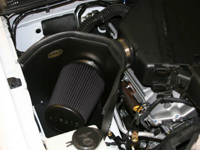 Airaid Performance Air Intake System [SYNTHAMAX], Black (2005-2011 Toyota Tacoma & 2007-2009 FJ Cruiser 4.0L V6)