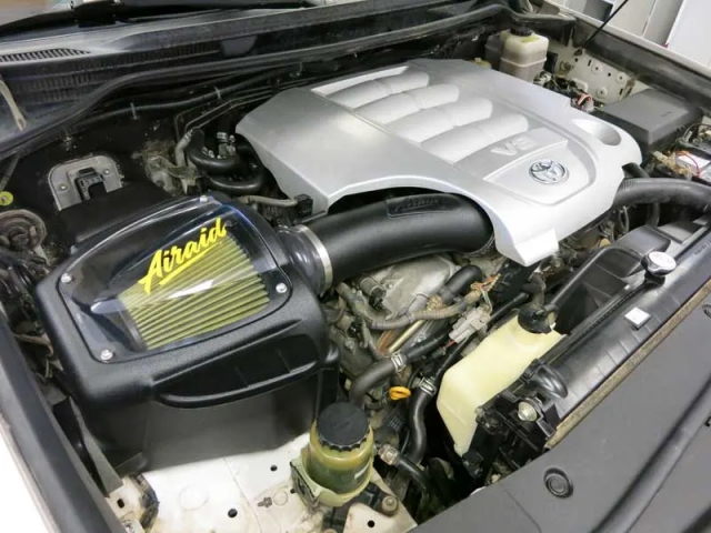 Airaid Performance Air Intake System [SYNTHAMAX], Black (2008-2021 Toyota Land Cruiser 5.7L V8)