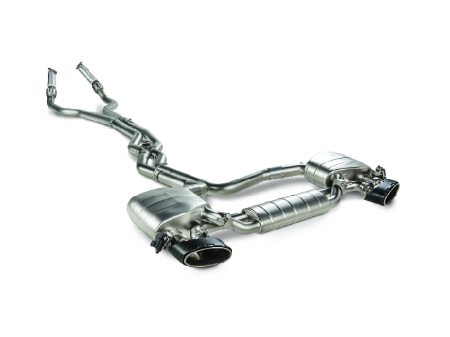 AKRAPOVIC Evolution Line Titanium Exhaust System (2020-2022 Audi RS 6 Avant)
