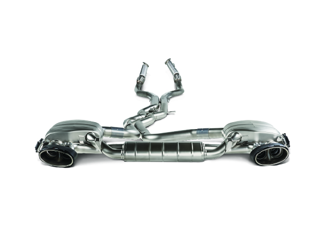 AKRAPOVIC Evolution Line Titanium Exhaust System (2020-2022 Audi RS 6 Avant) - Click Image to Close
