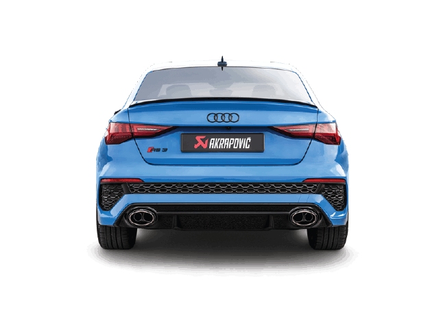 AKRAPOVIC Evolution Line Titanium Exhaust System (2022 Audi RS 3)