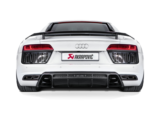 AKRAPOVIC Slip-On Line (Titanium) Exhaust System (2009-2018 Audi R8 5.2L V8)