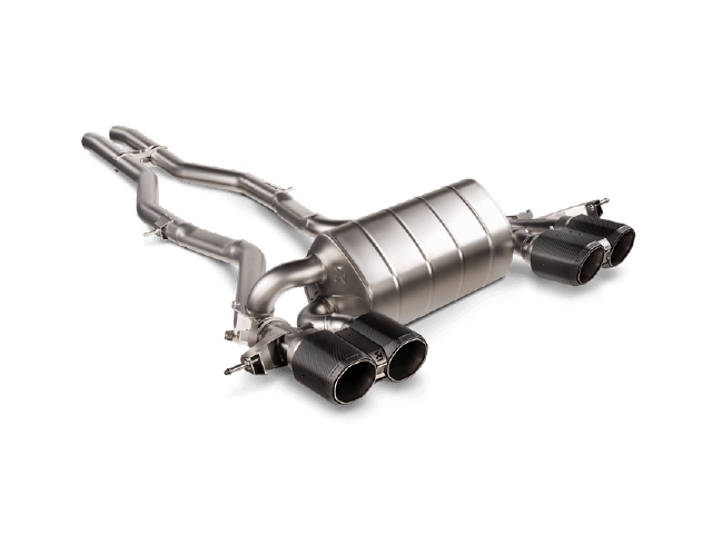 AKRAPOVIC Slip-On Line Titanium Exhaust System (2021-2022 BMW M3 & M4)