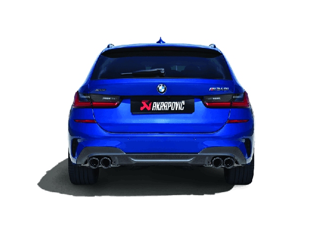 AKRAPOVIC Slip-On Line Titanium Exhaust System (2020-2022 BMW M340i & 2021-2022 BMW M440i Gran Coupe) - Click Image to Close