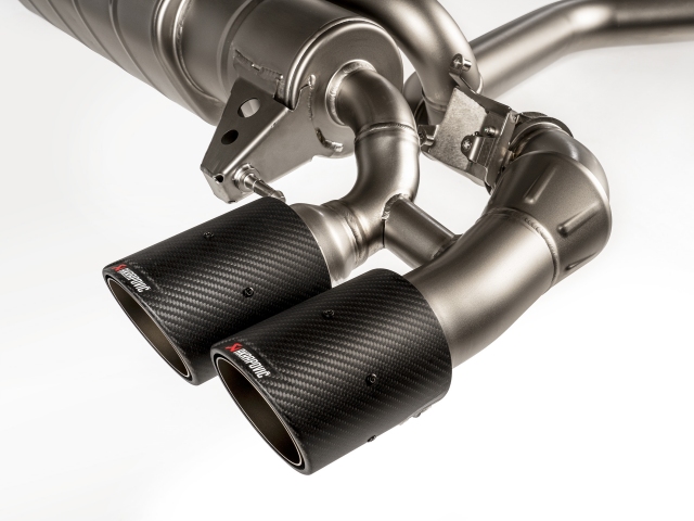 AKRAPOVIC Slip-On Line (Titanium) Exhaust System (2022-2023 BMW M240i) - Click Image to Close
