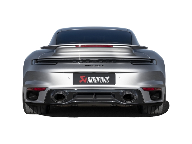 AKRAPOVIC Slip-On Race Line Titanium Exhaust System (2020-2022 Porsche 911 Turbo, Turbo S & Cabriolet) - Click Image to Close