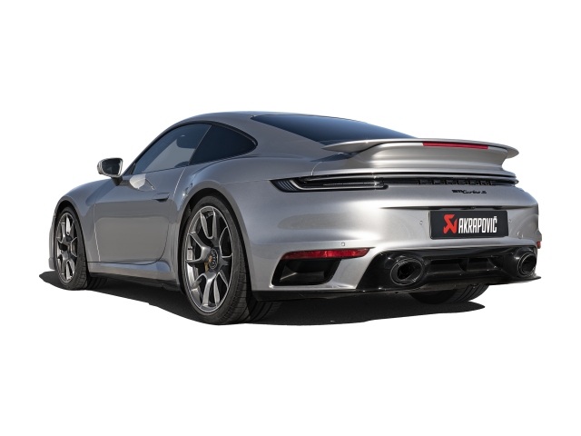 AKRAPOVIC Slip-On Race Line Titanium Exhaust System (2020-2022 Porsche 911 Turbo, Turbo S & Cabriolet)