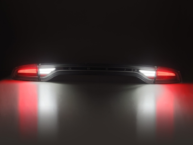 ALPHAREX NOVA-SERIES Prismatic LED Tail Lights, Black (2015-2023 Charger Scat Pack, SRT 392 & SRT Hellcat)