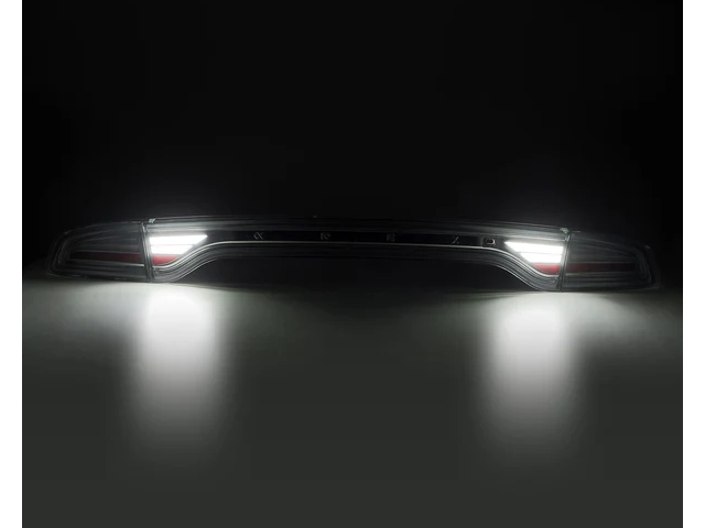 ALPHAREX MKII NOVA-SERIES Prismatic LED Tail Lights, Black (2015-2023 Charger Scat Pack, SRT 392 & SRT Hellcat)